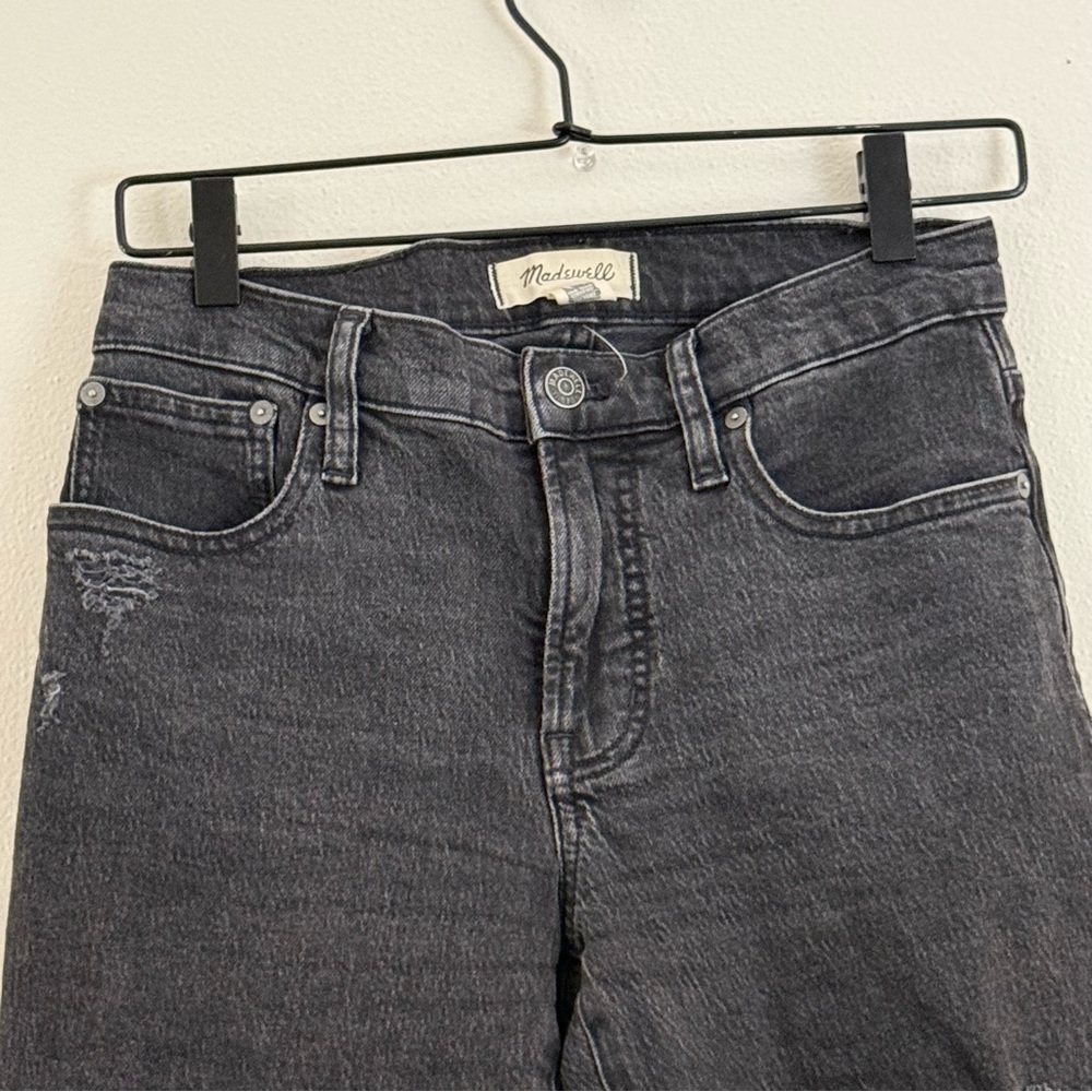 Madewell Perfect Vintage Mid-Rise Straight Jeans Size 25